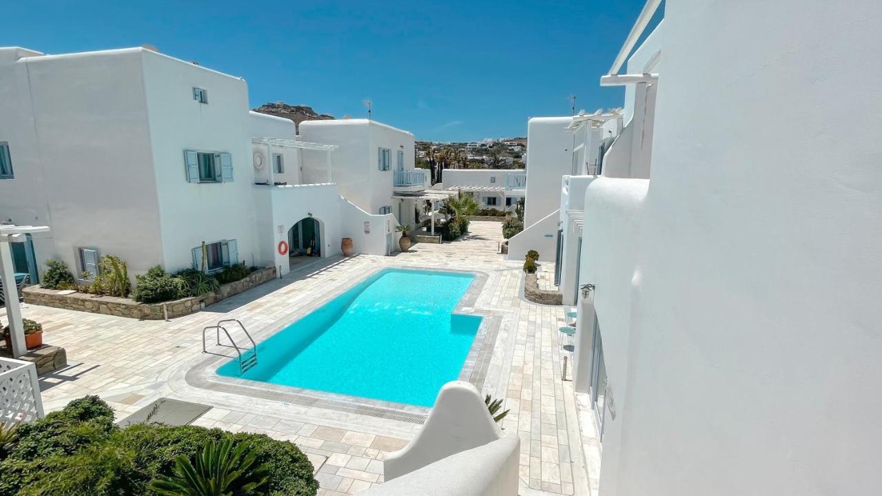 Blue Daisy House, Ornos, By Myconbay Mykonos Villa ภายนอก รูปภาพ