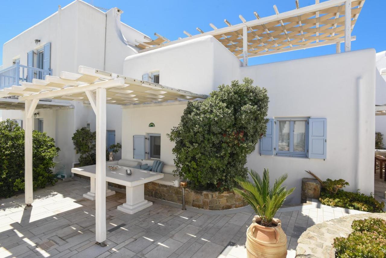Blue Daisy House, Ornos, By Myconbay Mykonos Villa ภายนอก รูปภาพ
