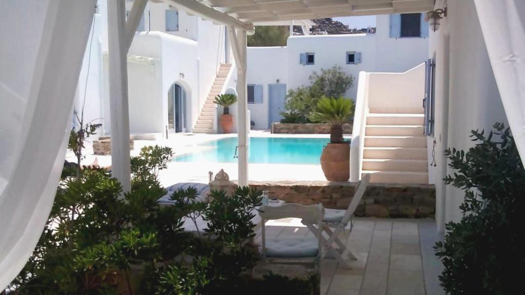 Blue Daisy House, Ornos, By Myconbay Mykonos Villa ห้อง รูปภาพ